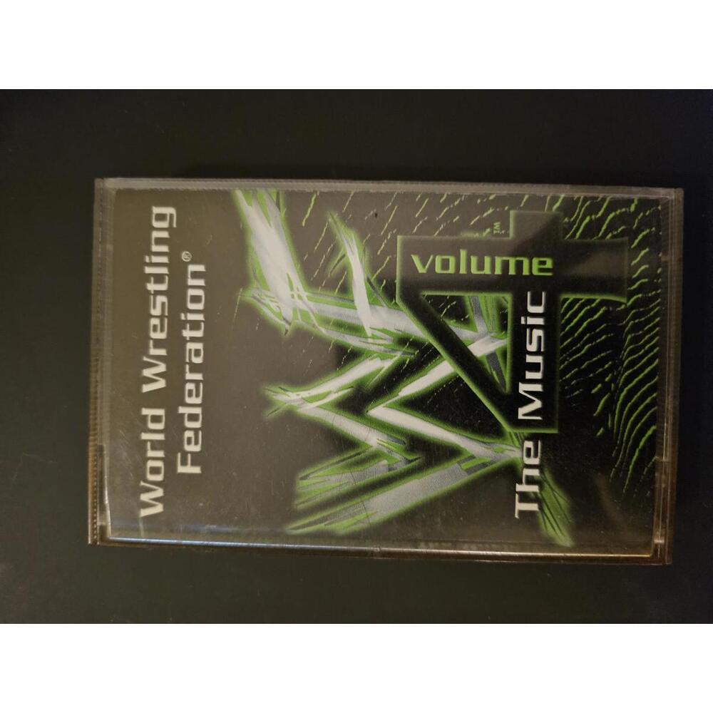 WWF - World Wrestling Federation - The Music - vol. 4 - on cassette - RARE - EUC